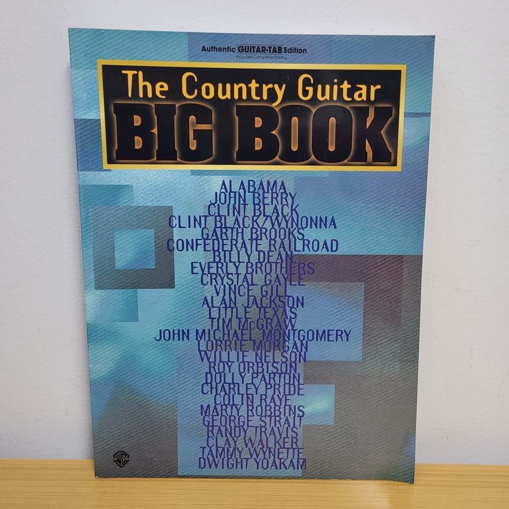 The Country Guitar Big Book / Authentic Guitar-TAB Edition / A. Stang, C. Bryan